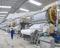 Frequency conversion speed regulation control technology of paper machine production line